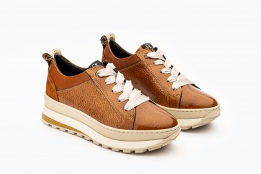 Scarpe donna modello Kitty cuoio - DL Sport