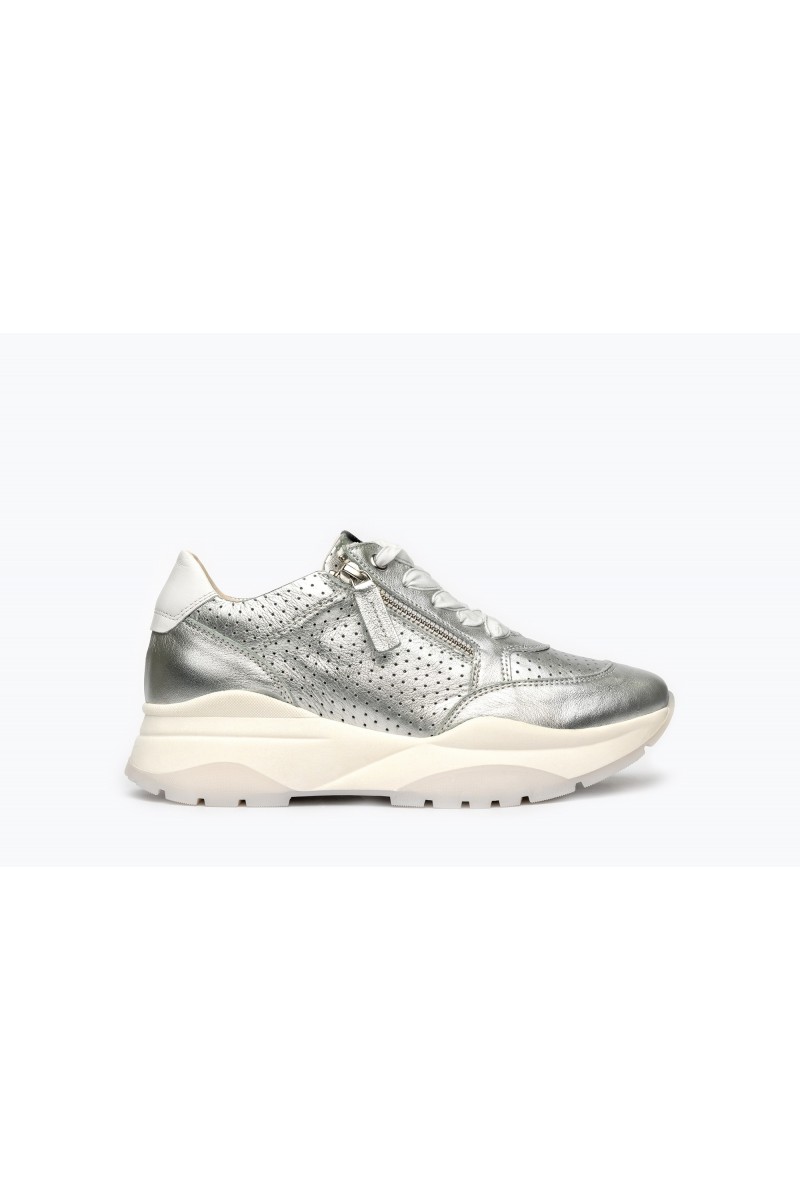 Woman shoes model Dorothea color silver| DLSport®