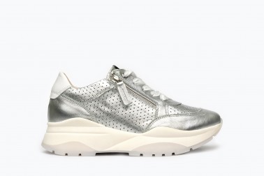 Woman shoes model Dorothea color silver| DLSport®