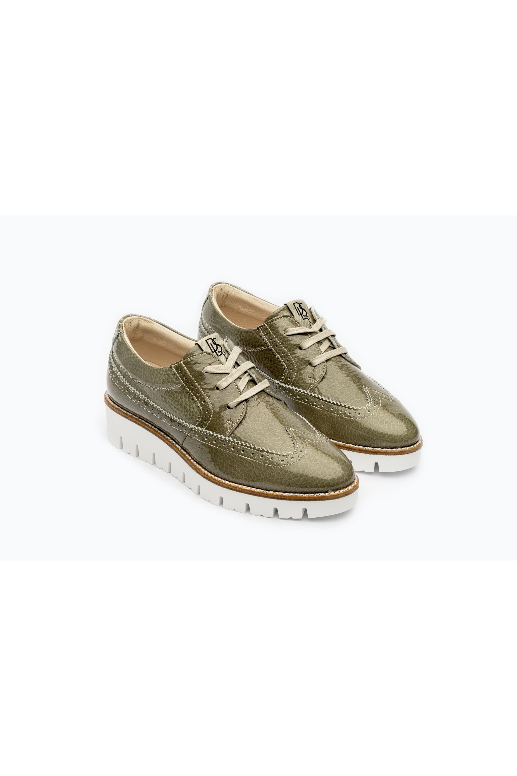 Woman shoes model Grace color olive| DLSport®