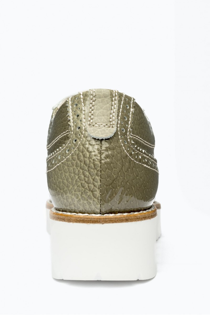 Woman shoes model Grace color olive| DLSport®