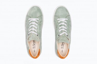 Scarpe uomo modello Luis colore verde pistacchio| DLSport®