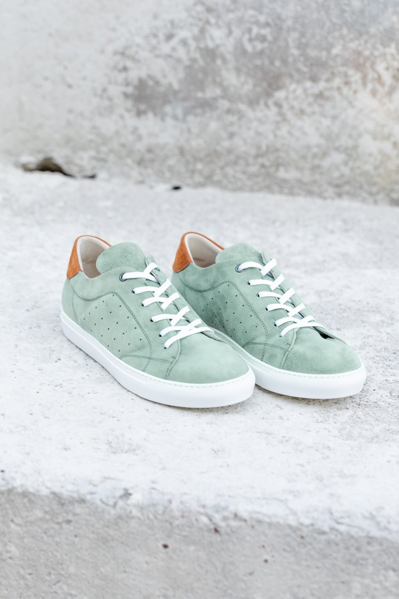 Man shoes model Luis color pistachio-green | DLSport®