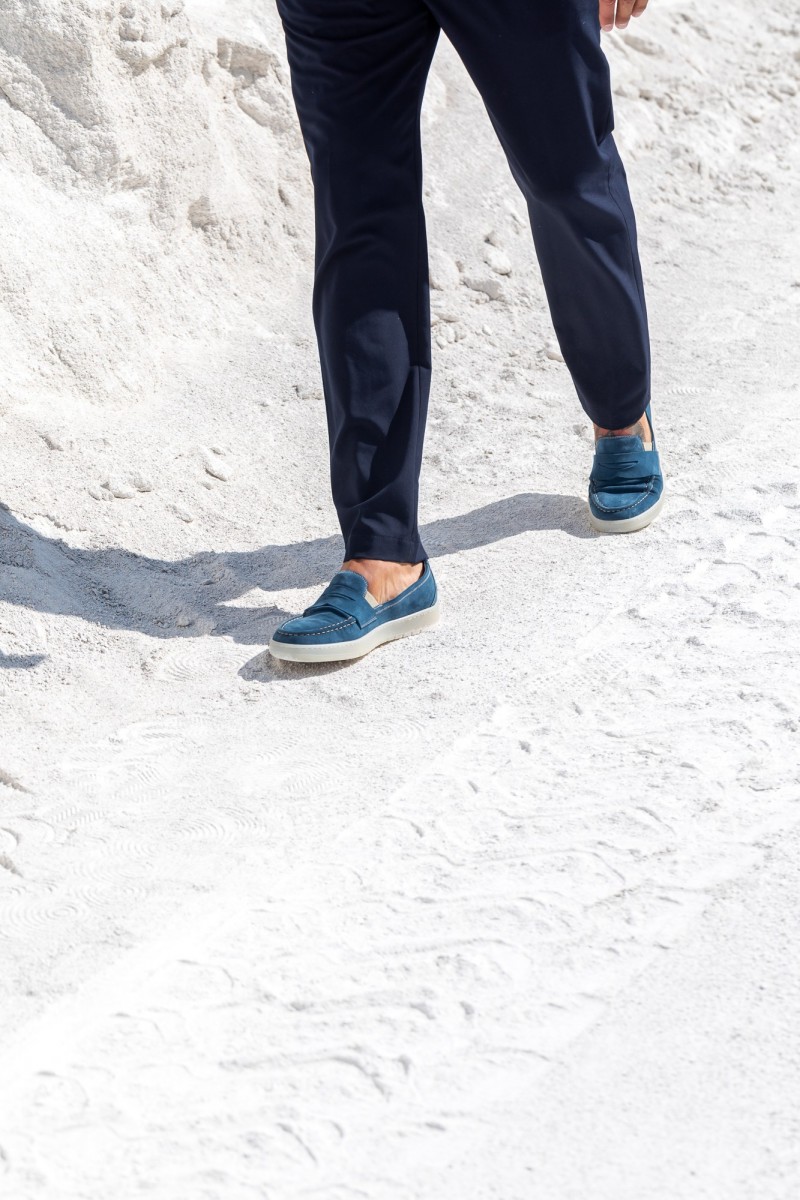 Scarpe uomo modello Zack colore blu| DLSport®