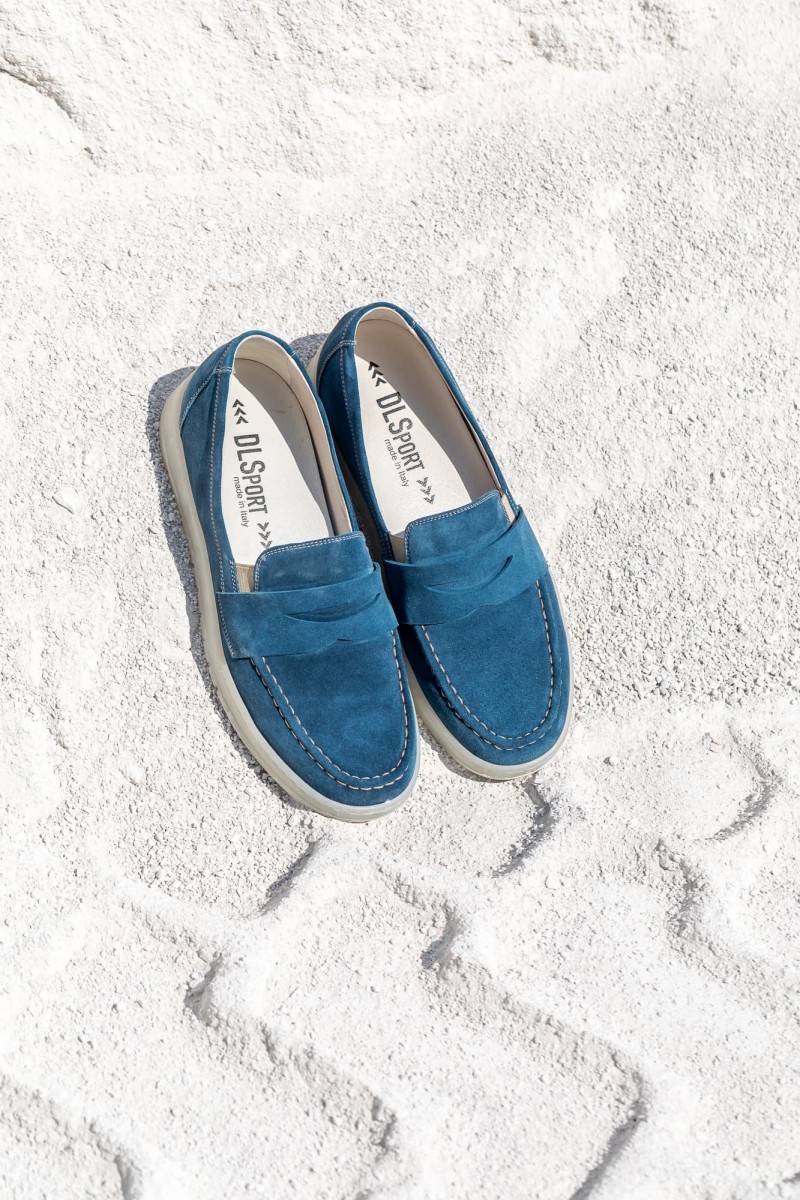 Scarpe uomo modello Zack colore blu| DLSport®