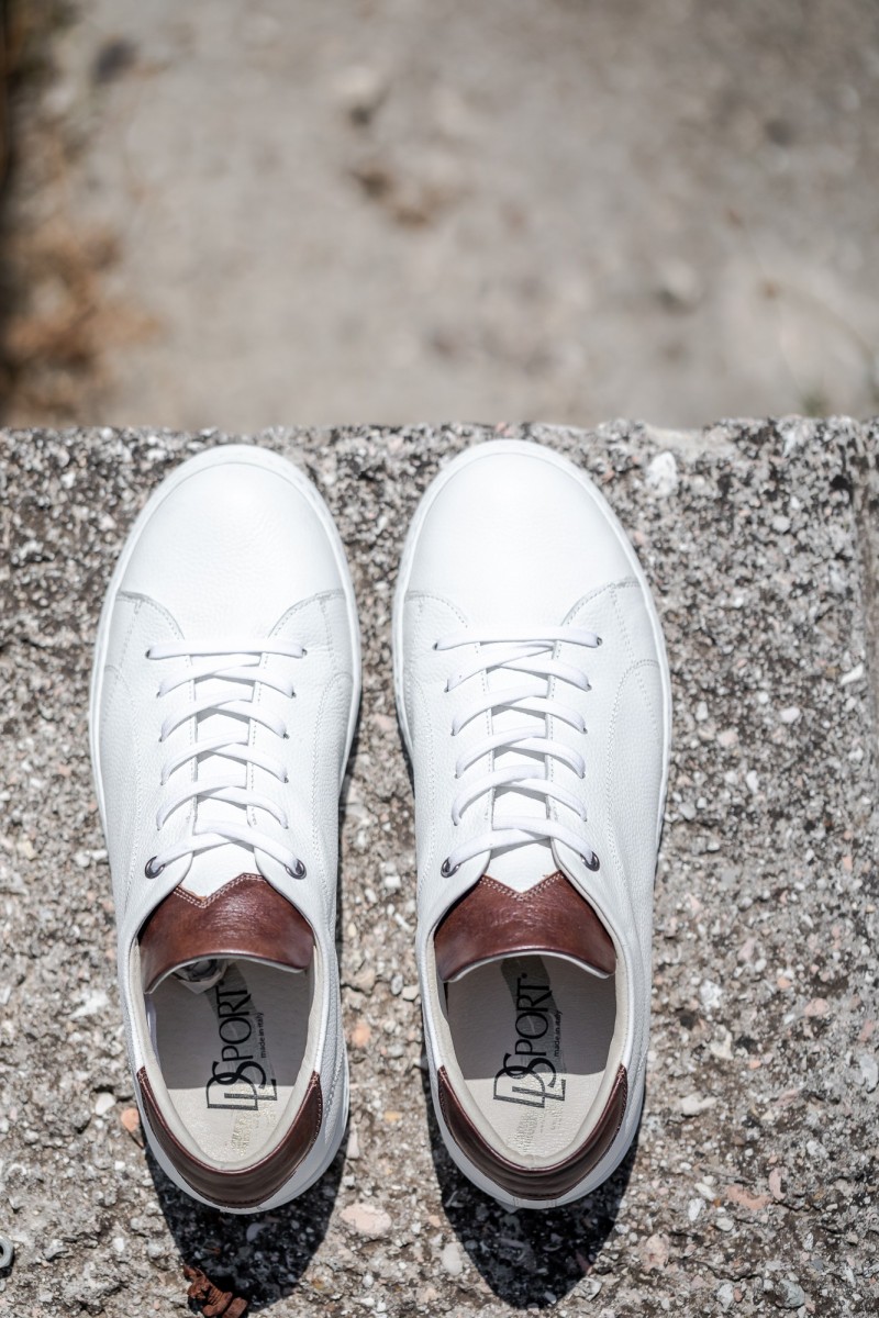 Man shoes model Marcel color white | DLSport®